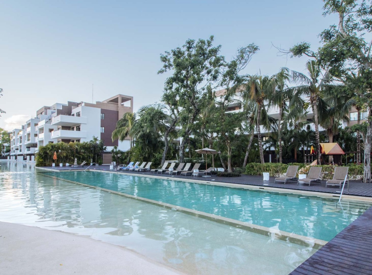 Lorena Ochoa Golf Course Condo in Playa del Carmen - Pool