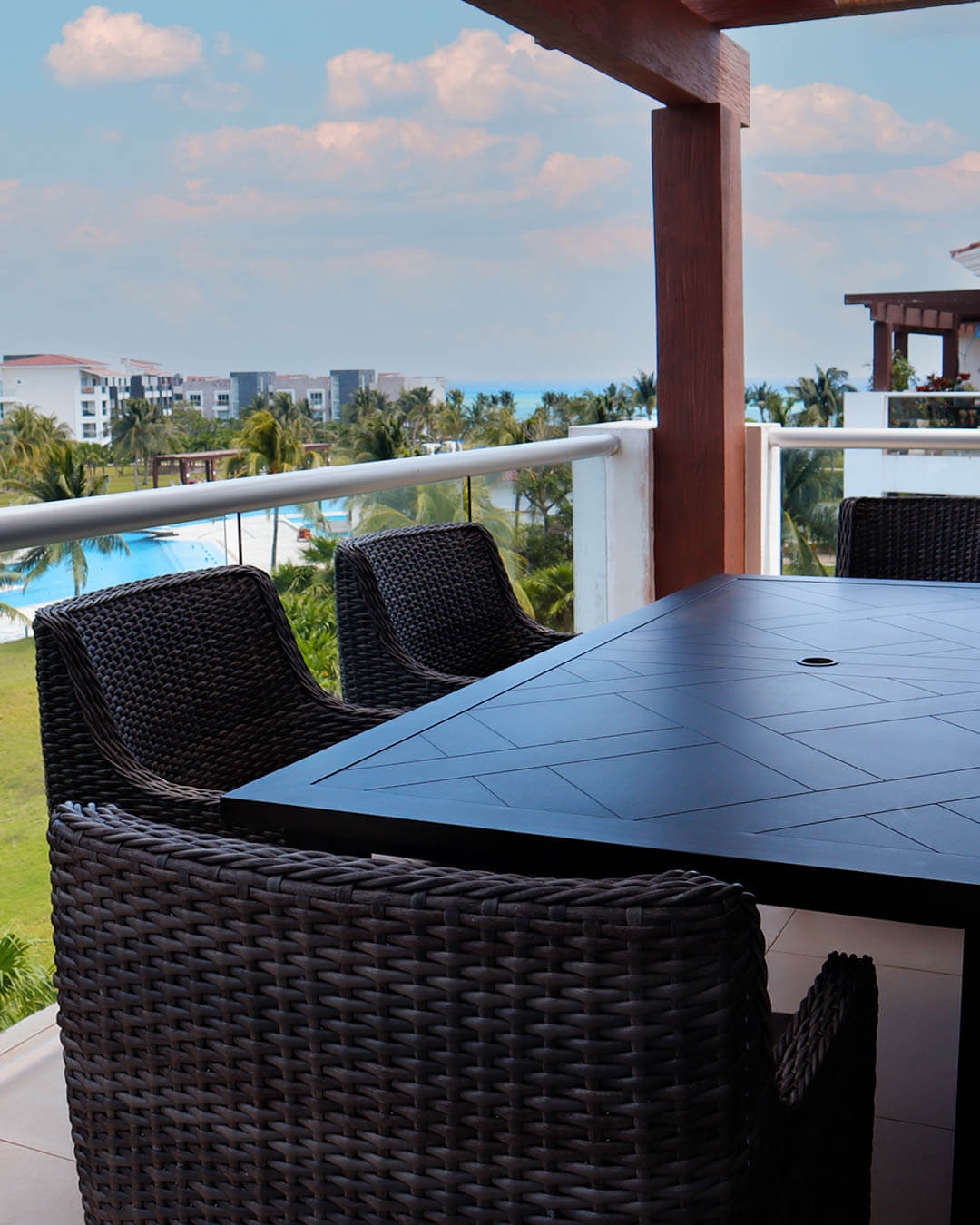 Mareazul Beach Condo at Playa del Carmen | 3br Penthouse - Terrace